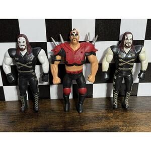 The UNDERTAKER II 1997 LOD Animal BEND-EMS Series VI WWE / WWF Just Toys